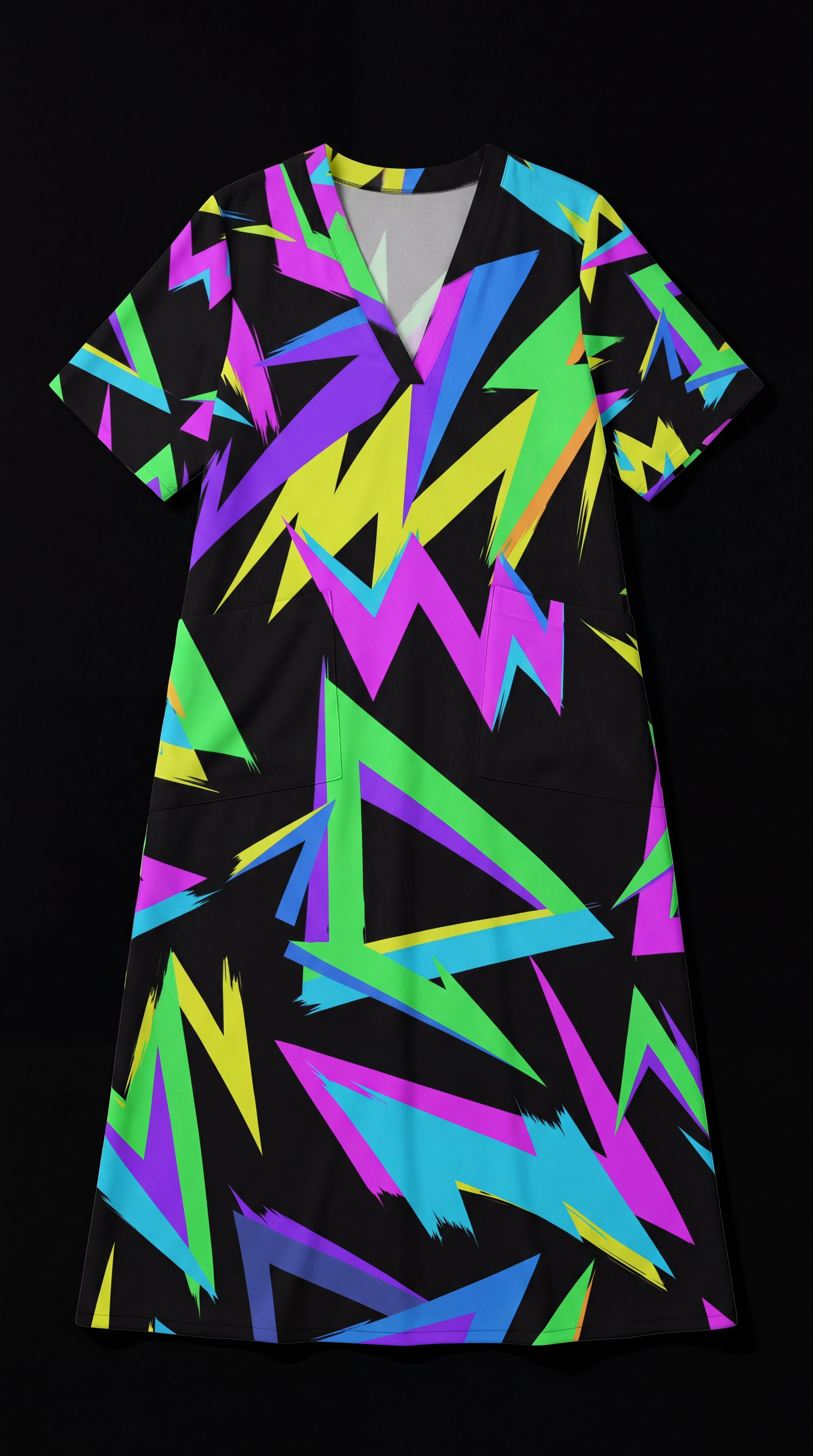 Drop 02 | Rave | V-Neck Dress