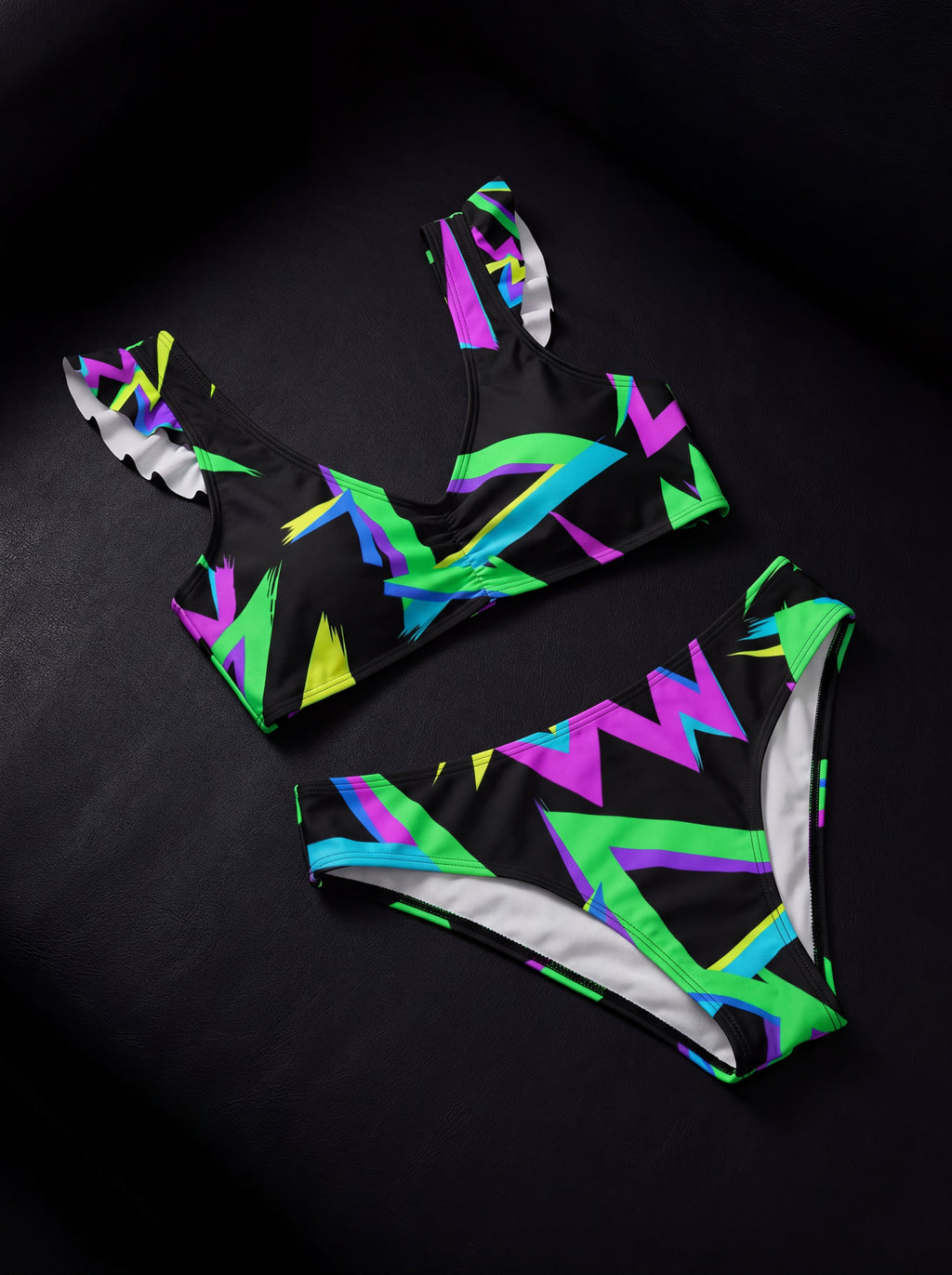 Drop 02 | Rave | Ruffle Cuff Bikini